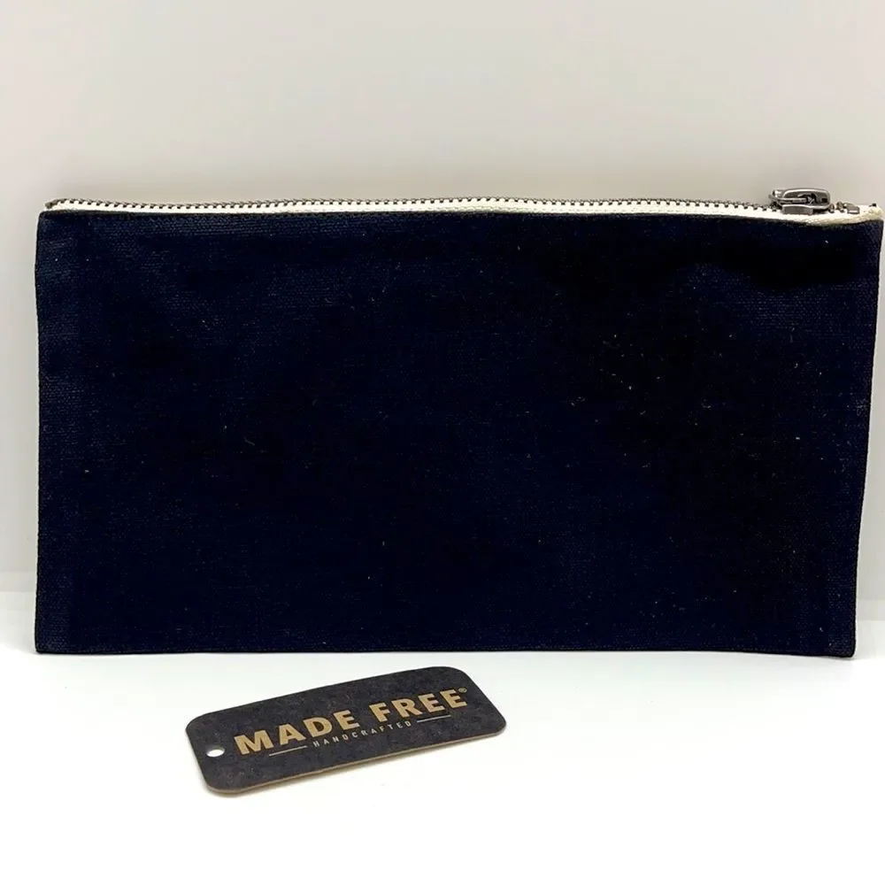 NWT Made Free Pouch - Black & Leather